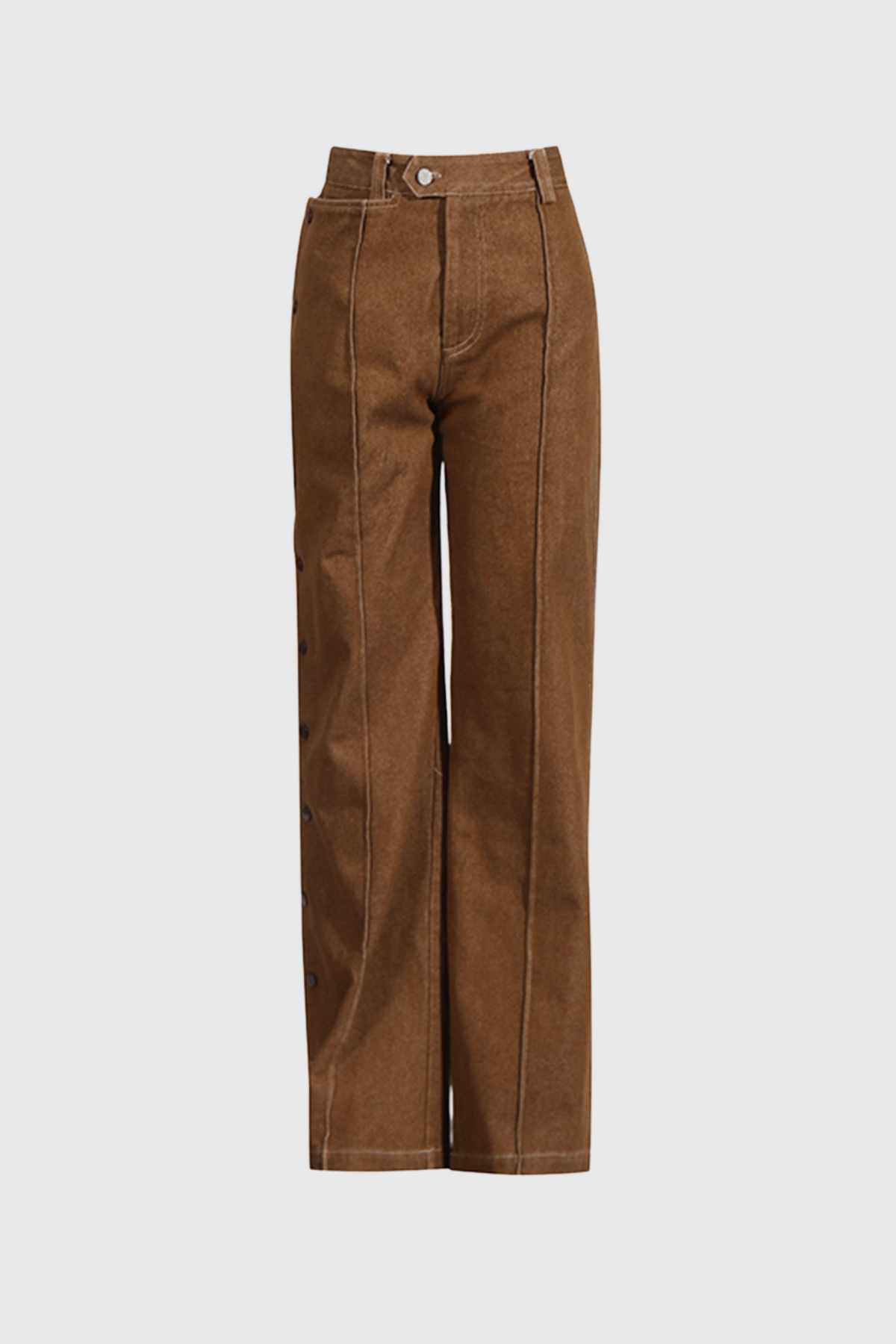 Adia Bağcıklı Tokalı Denim Pantolon Takım