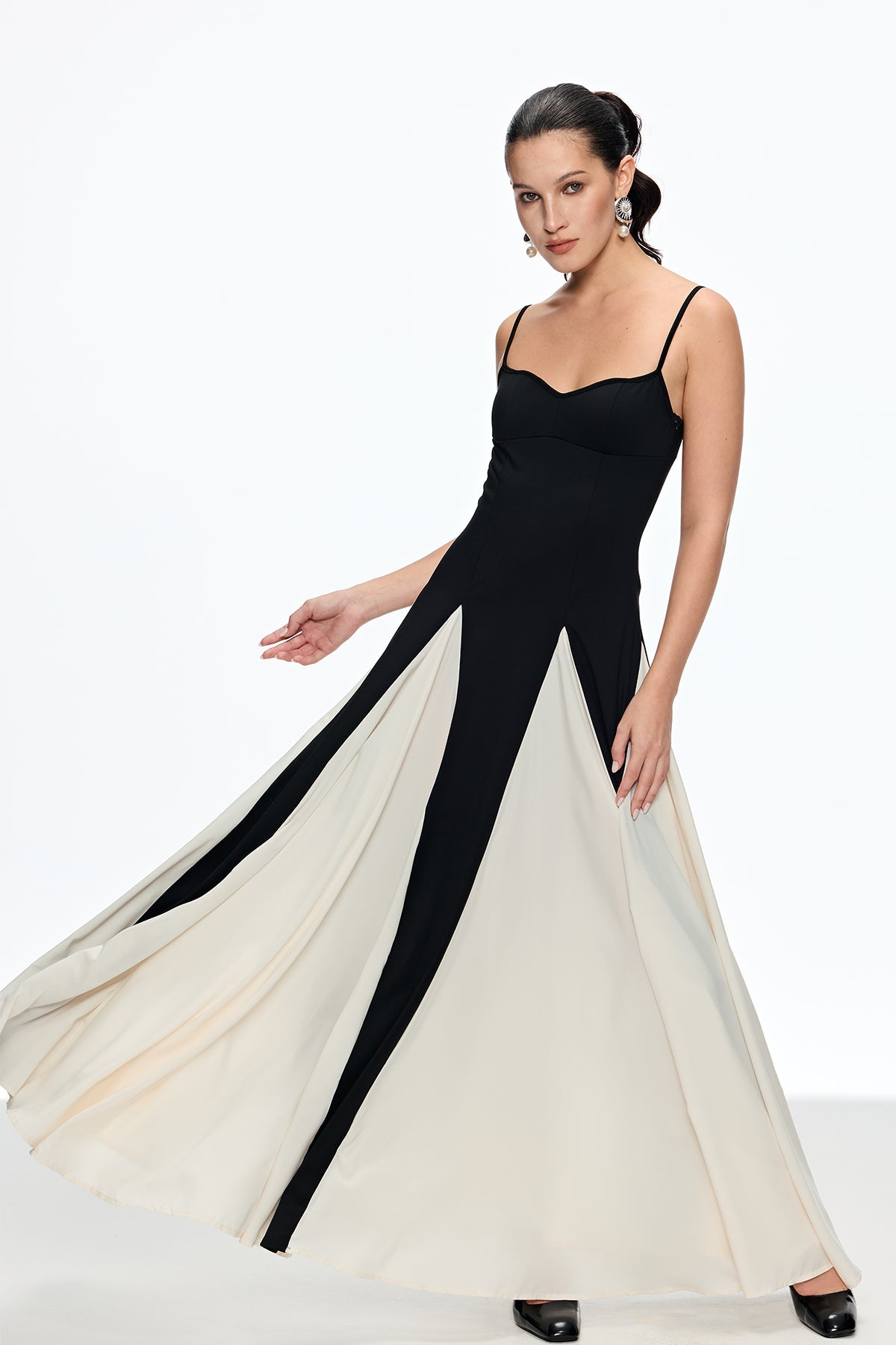Adiel Deconstruct Ruch Spaghetti Maxi Elbise