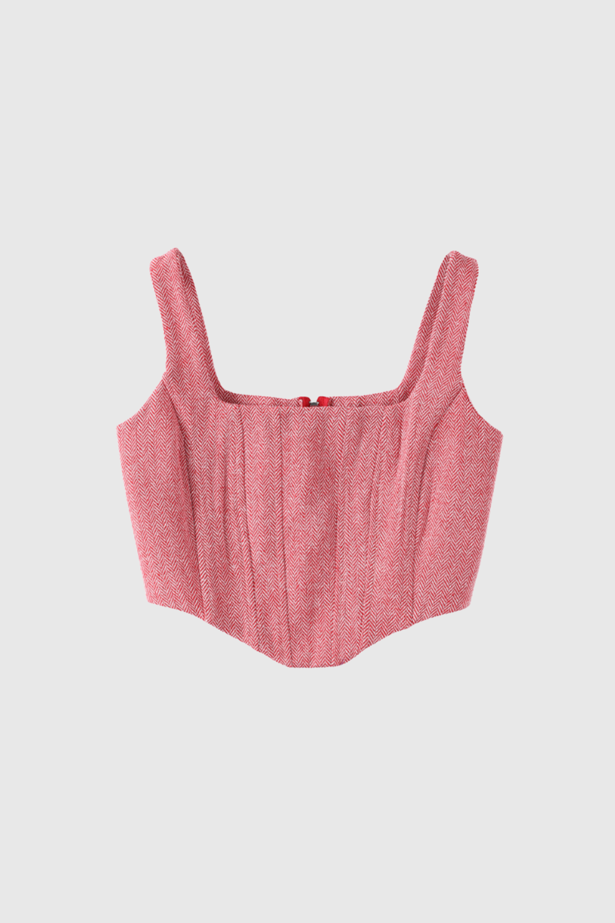 Pembe Anang Yaka Askısız Üç Parça Pantolon Takımı