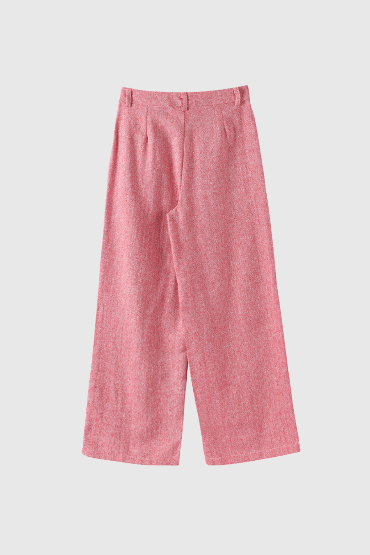 Pembe Anang Yaka Askısız Üç Parça Pantolon Takımı