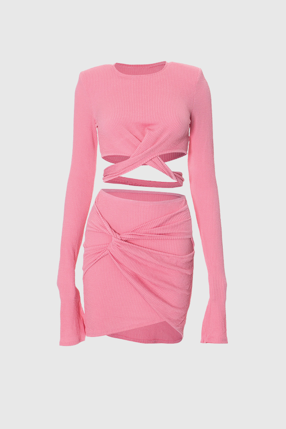 Anvika Çapraz Bodycon Kesim Seti
