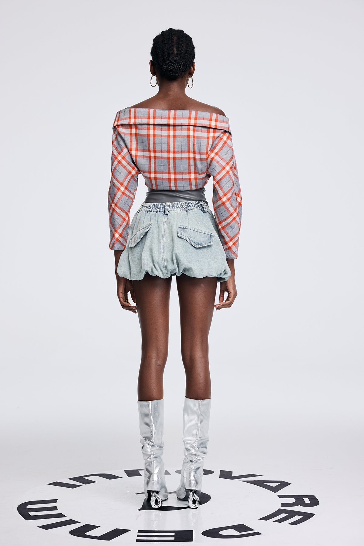 Afrodit Grid Omuzdan Üst