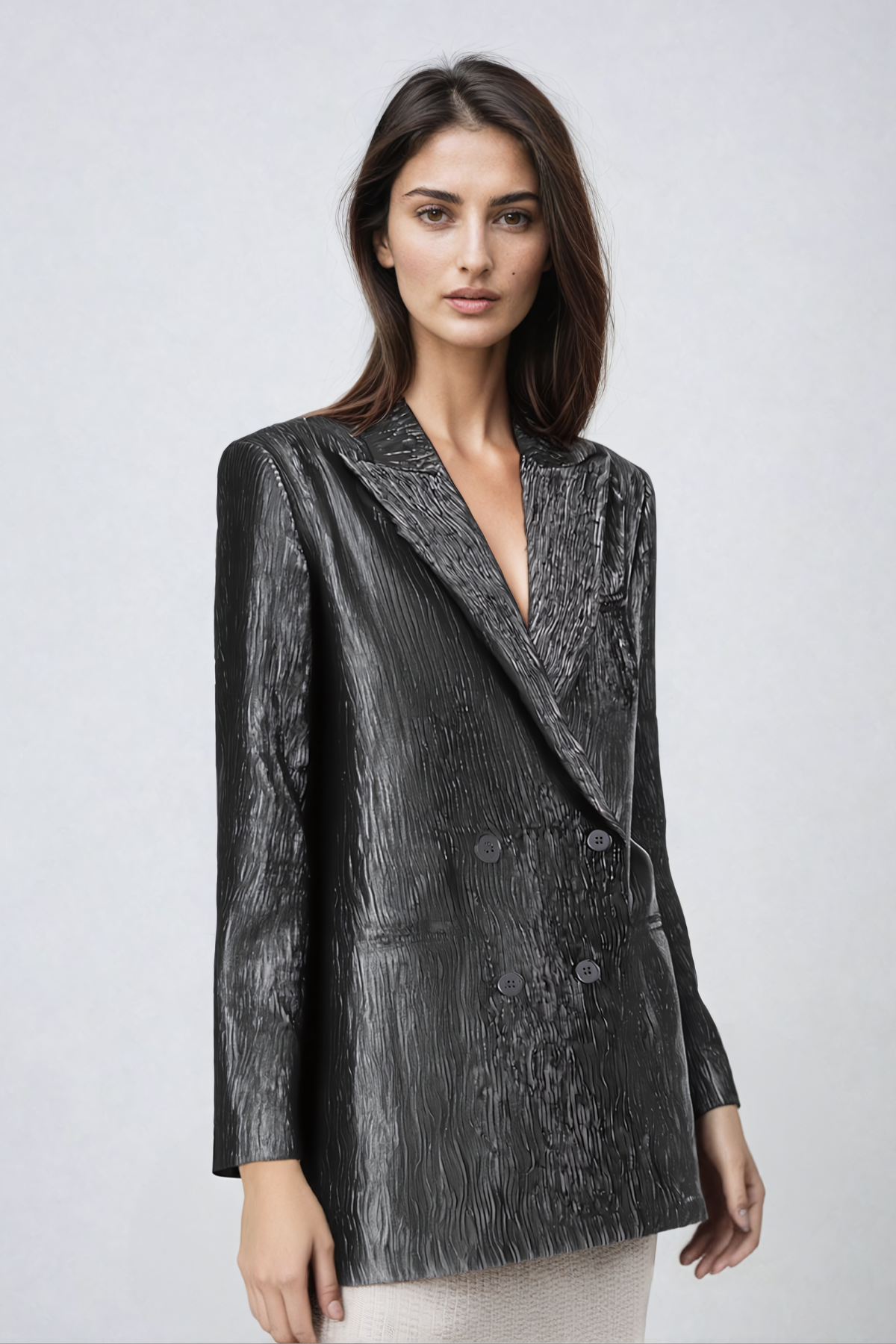 Chitra Ruch Çizgili Blazer