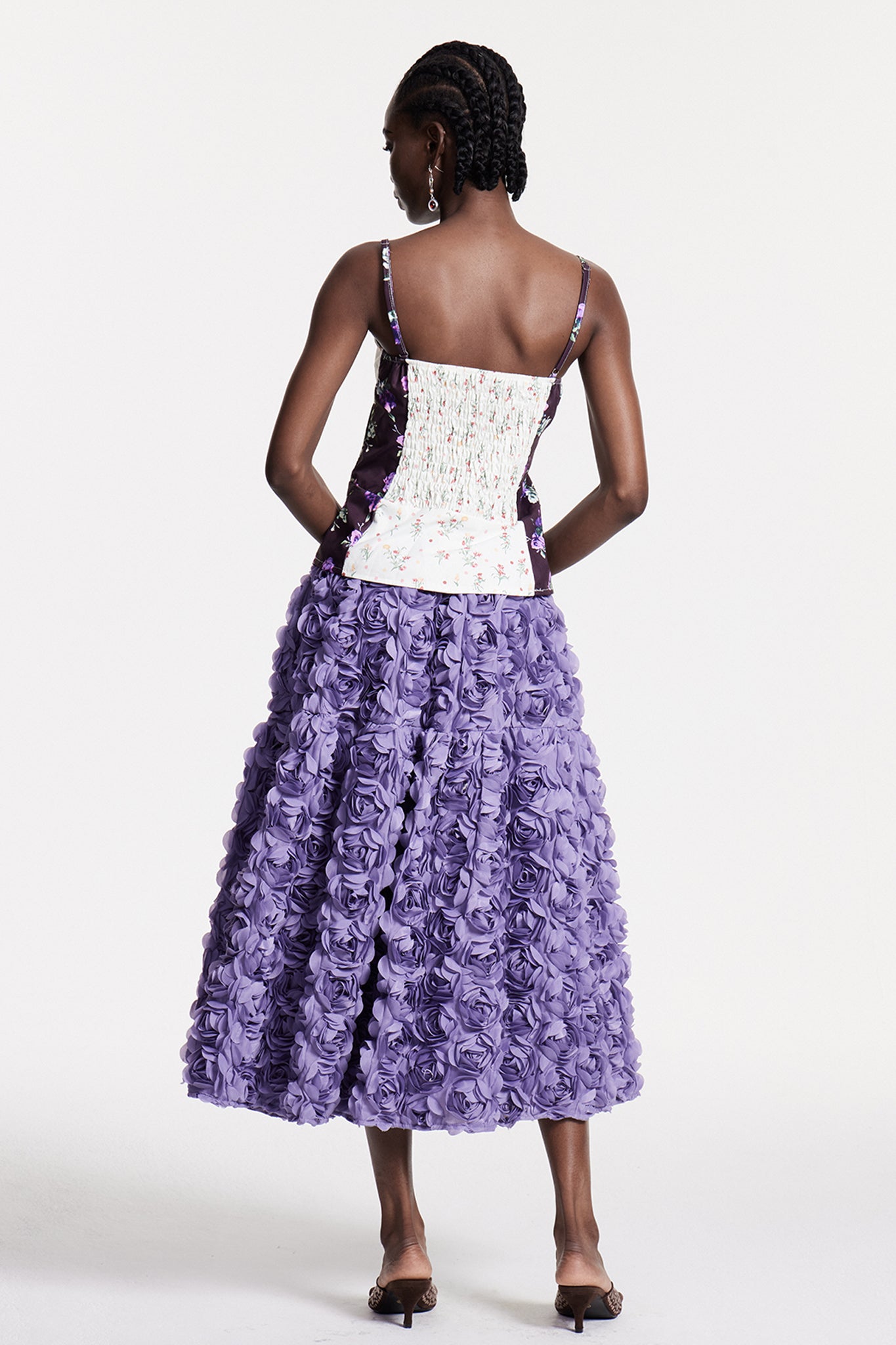 Chlodomer Çiçek Uzun Etek