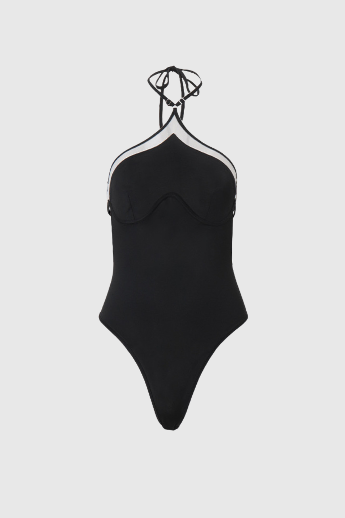 Cielo Halter Yaka Sırtı Açık Bodysuit