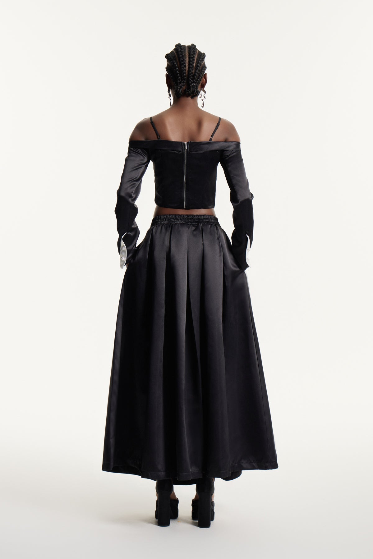 Clifton Pileli Uzun Etek