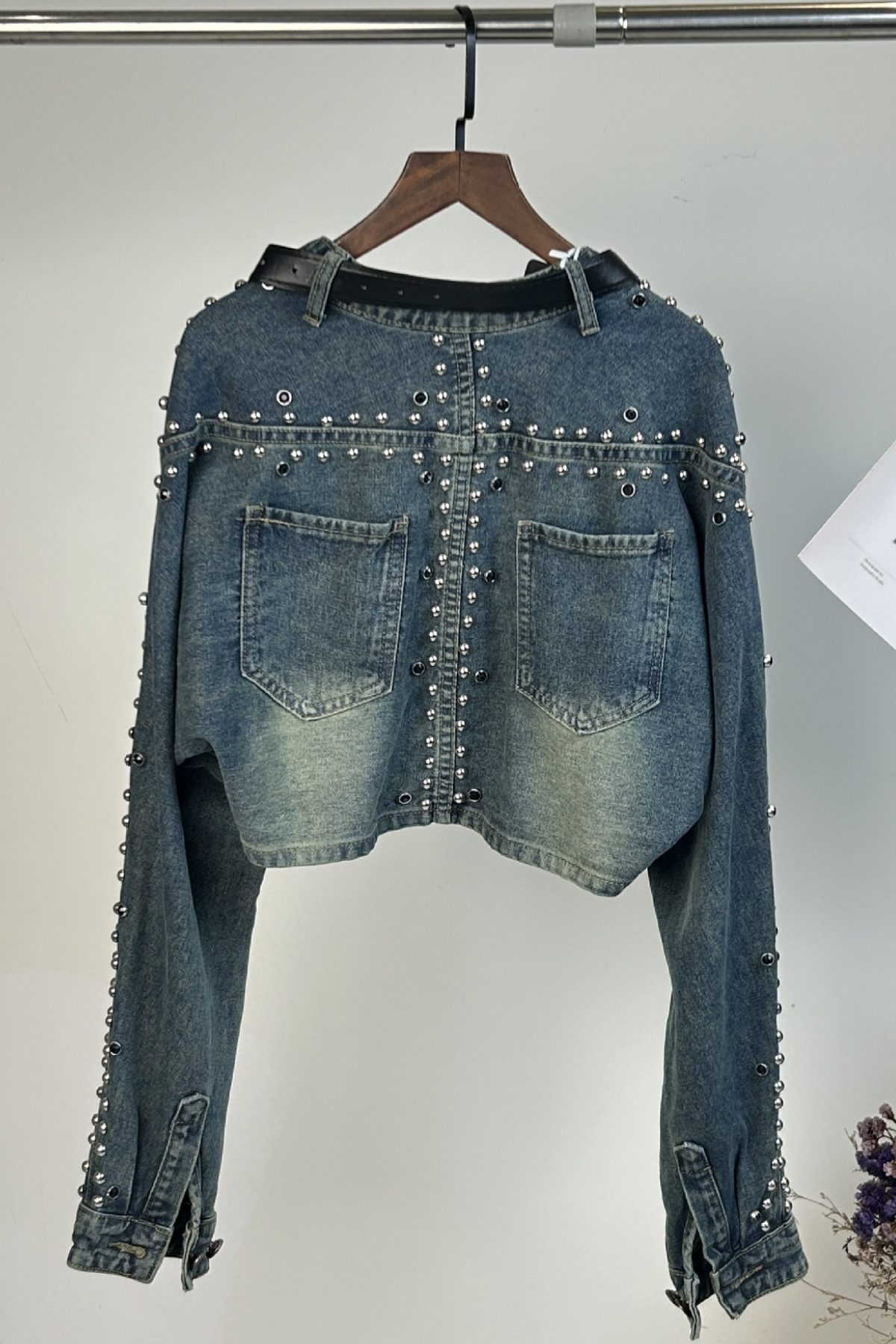 Ellis Deconstruct Çivili Patchwork Ceket