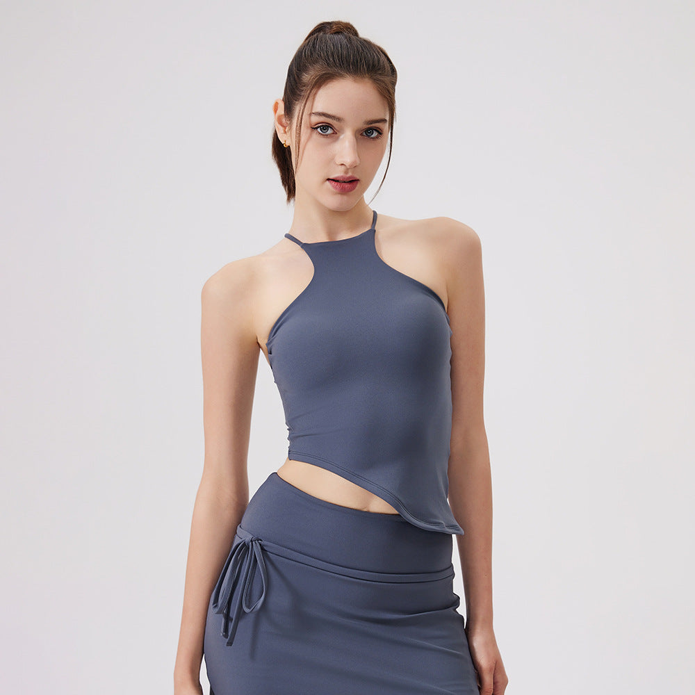 Asimetrik Halter Kısa Üst