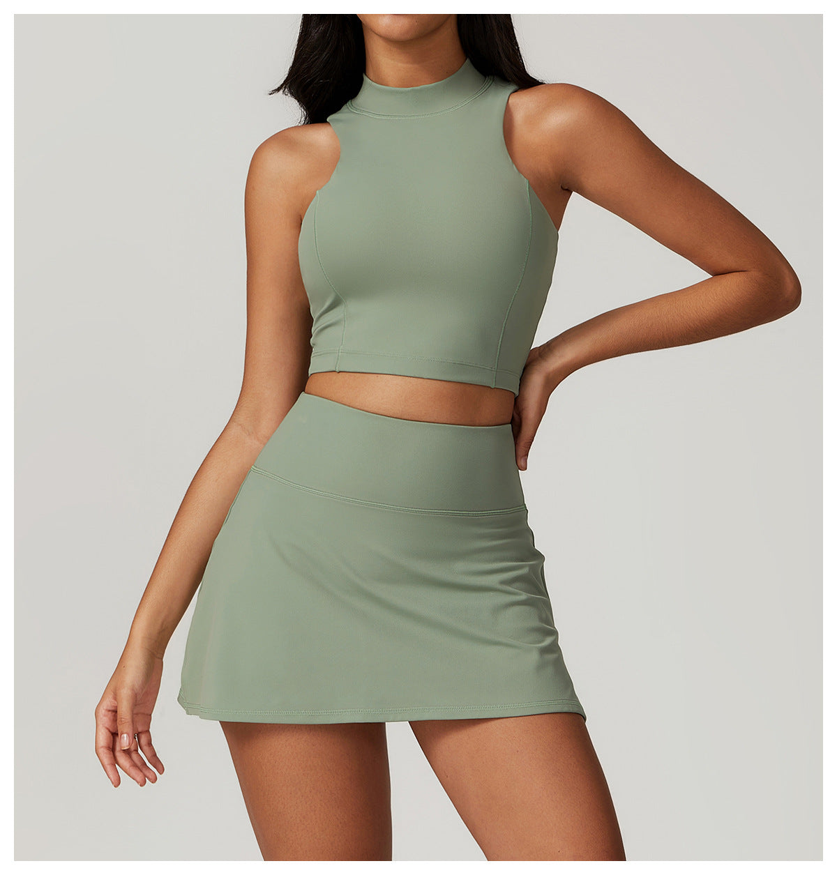 Spor Crop Üst