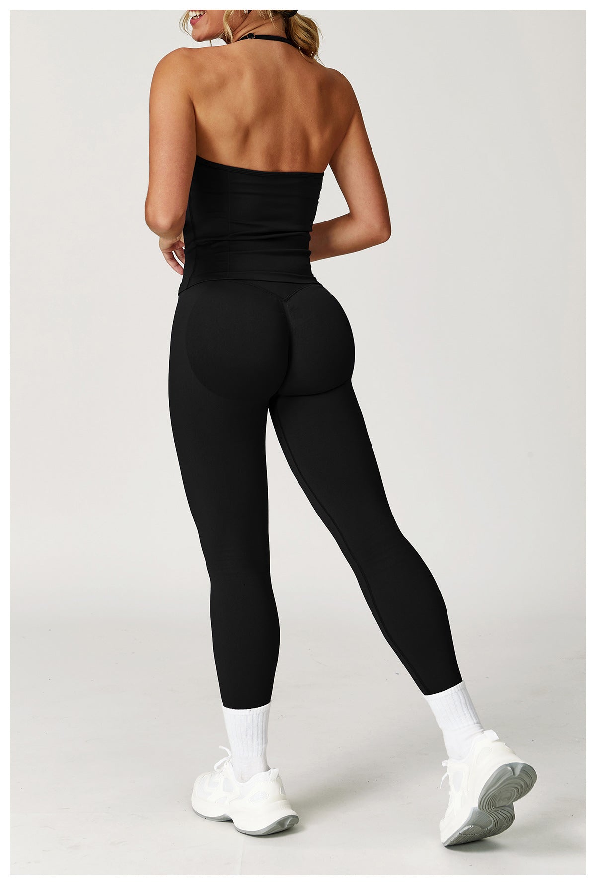 SculptFit Büzgülü Askılı Üst