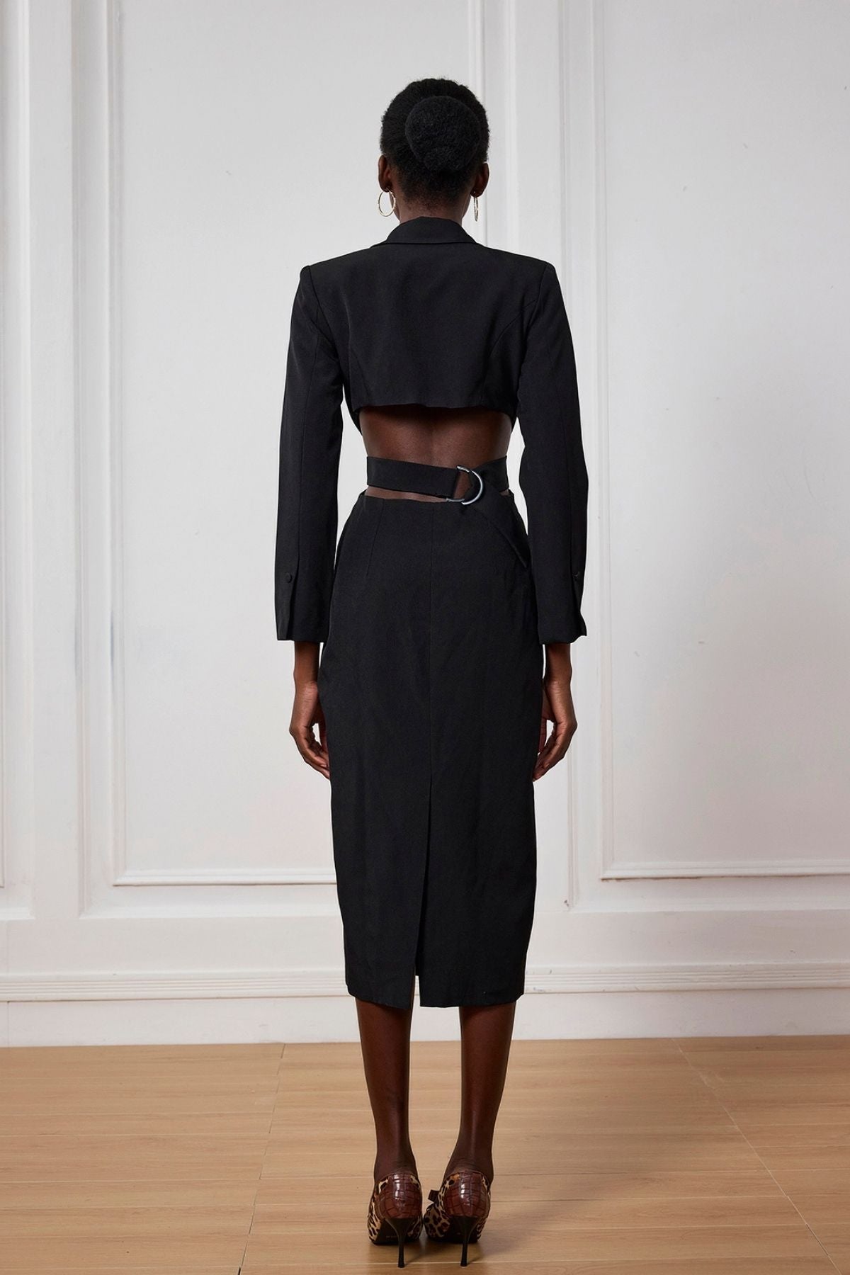Prenses Kesim Dalma Bodycon Blazer