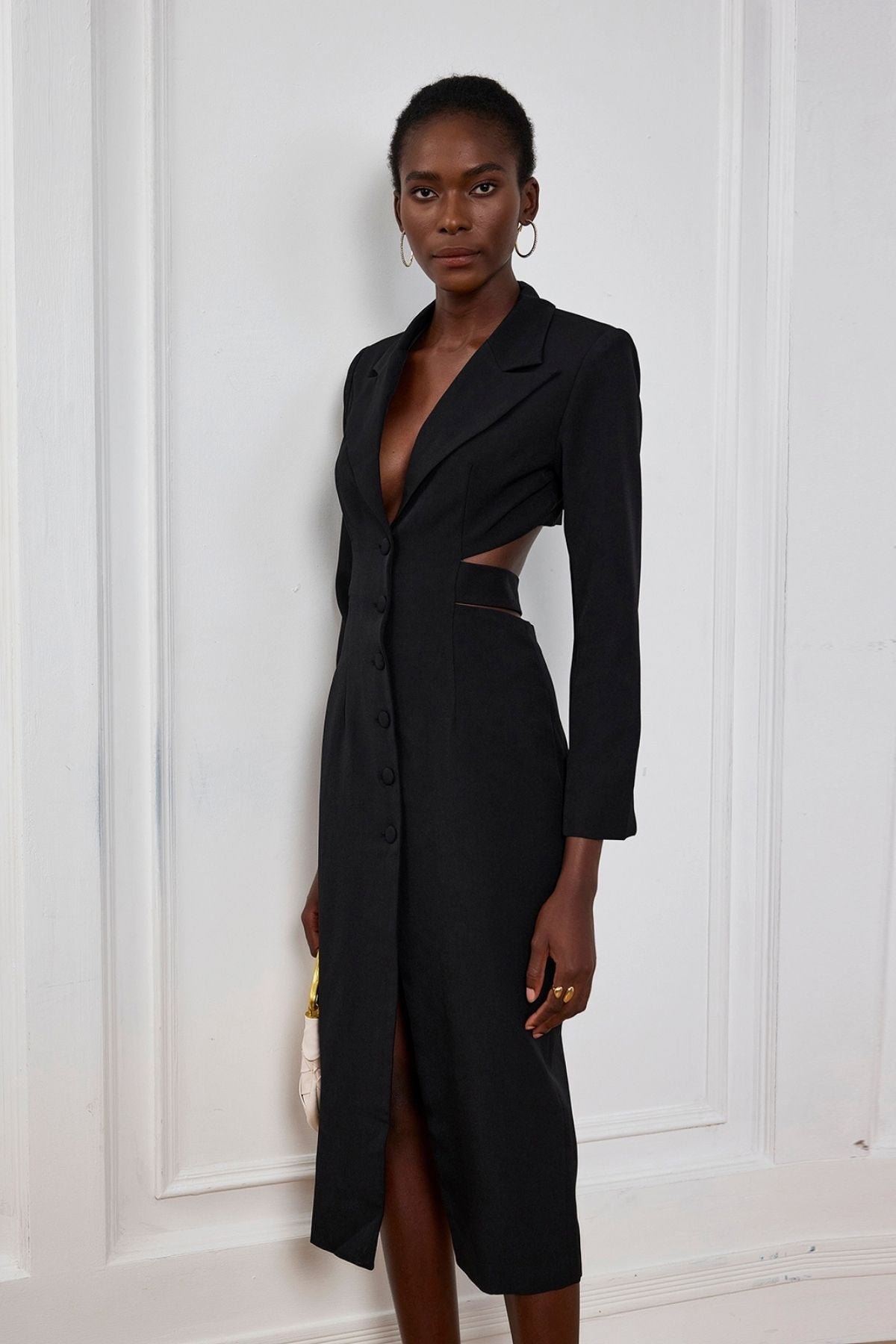Prenses Kesim Dalma Bodycon Blazer