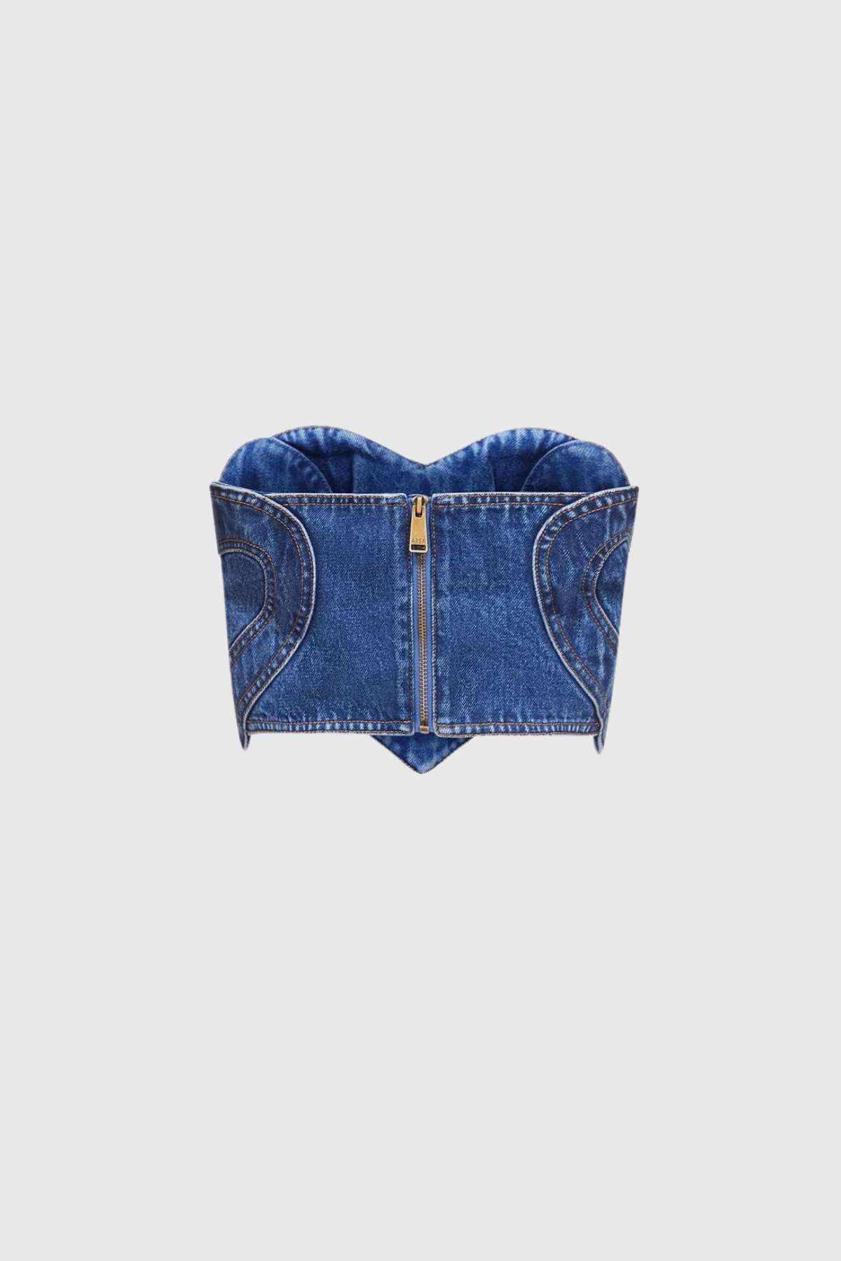 Samuel Love Cross Denim Kısa Üst