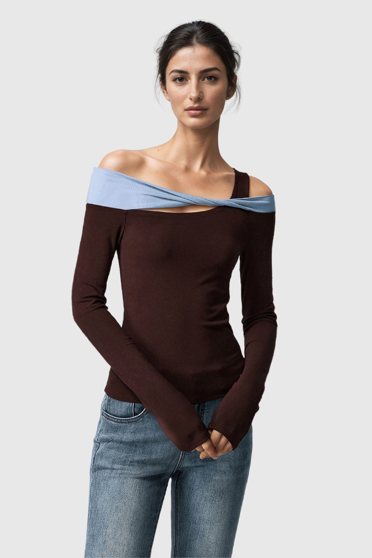Tabitha Kesikli Bükümlü Bodycon Üst