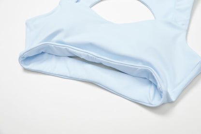 Ruffle Spor Bra