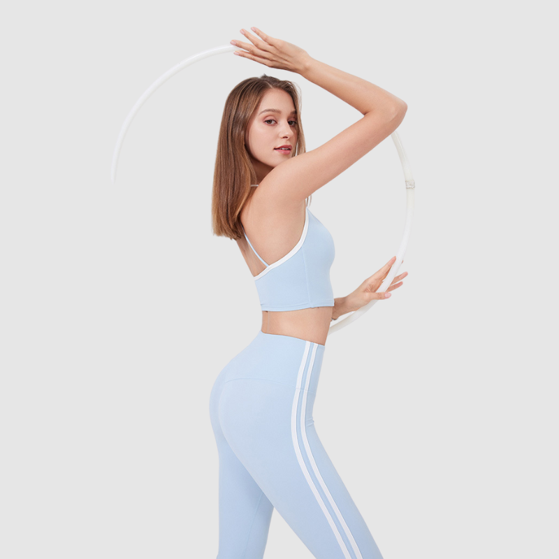 Beyaz Askılı Bra Spor Sütyeni