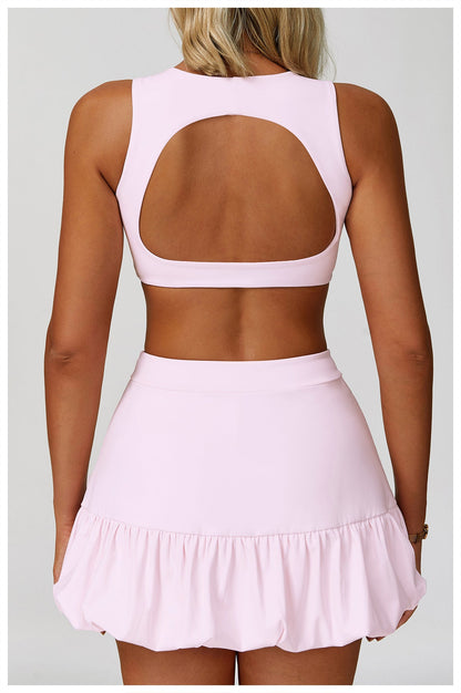 Ruffle Spor Bra