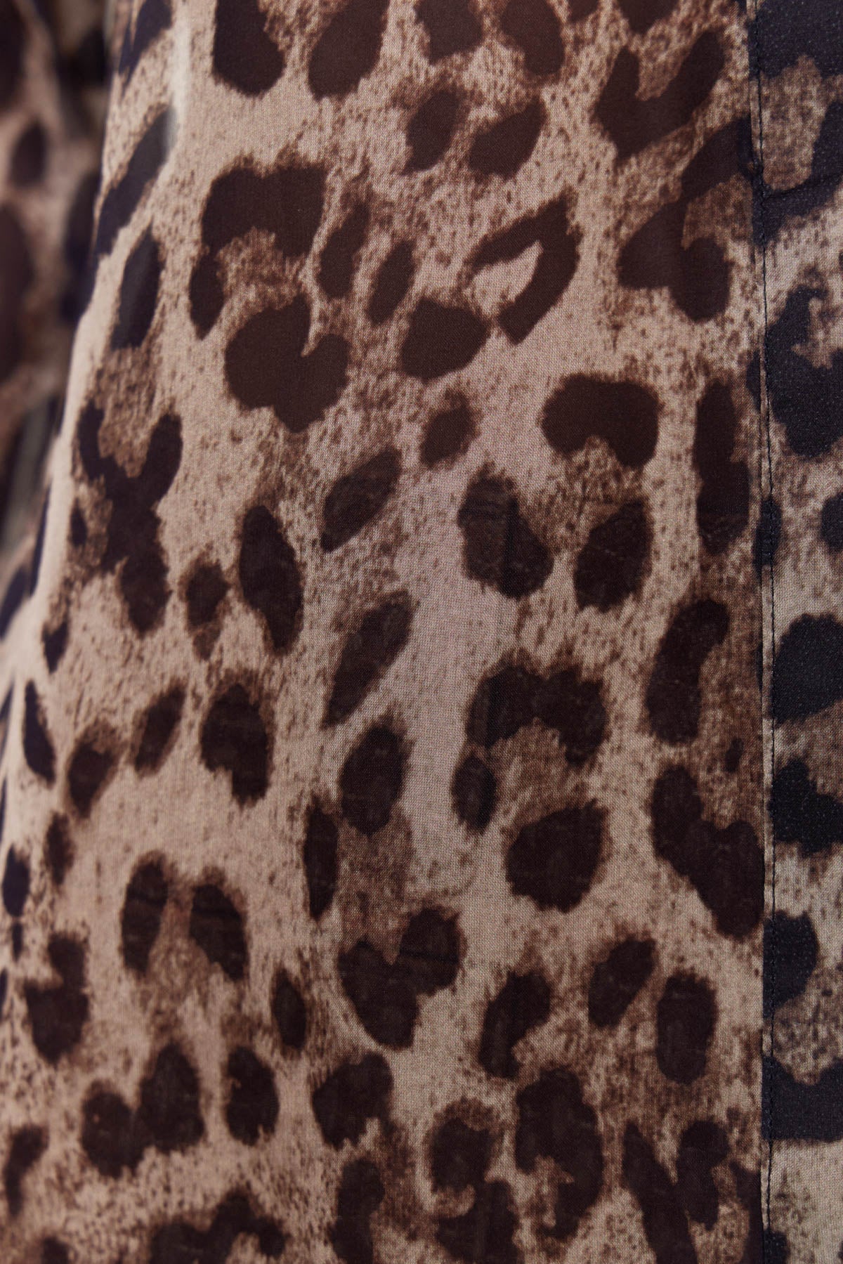 Egzona Leopar Atkı Gömlek