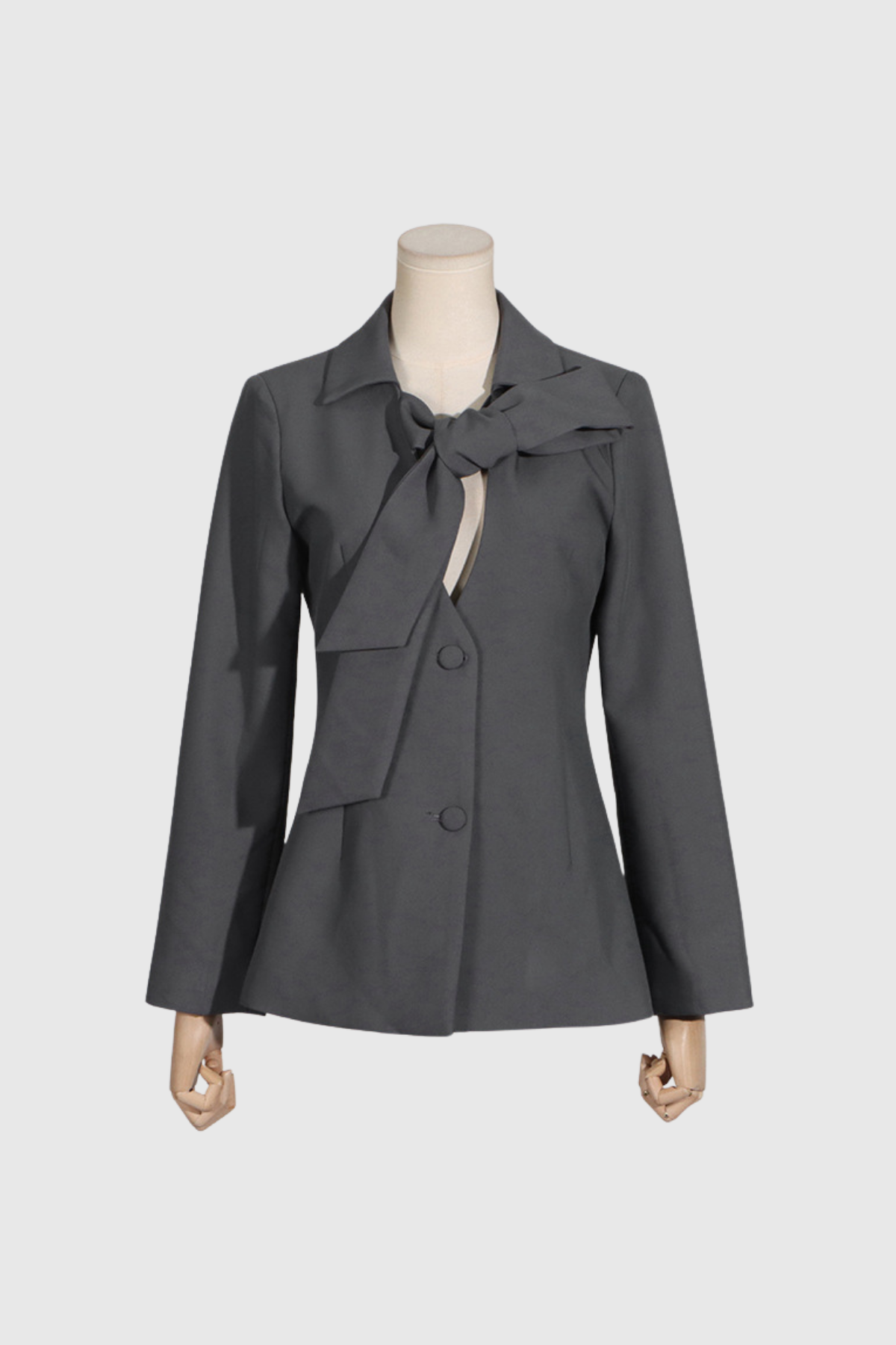 Kaydence Bağcıklı V Yaka Blazer