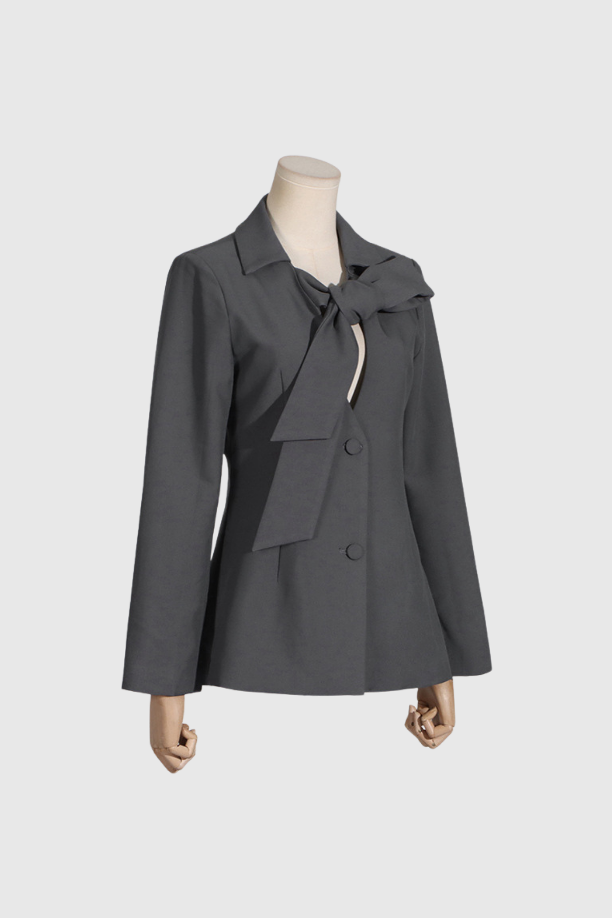 Kaydence Bağcıklı V Yaka Blazer