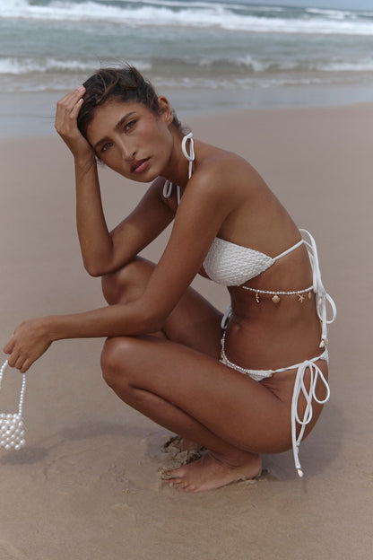 'Aphrodite' top - Pearl