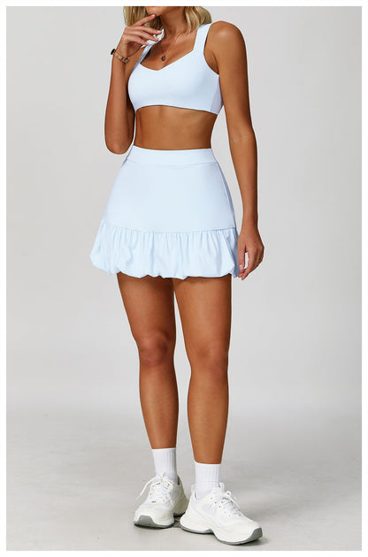 Ruffle Spor Bra