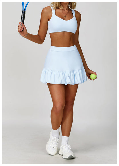 Ruffle Spor Bra