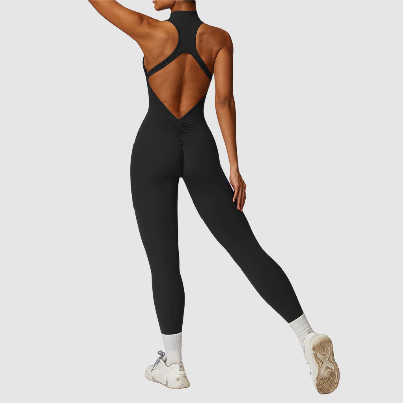 Kolsuz Yüksek Yakalı Bodysuit
