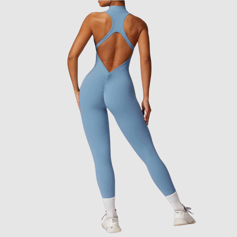 Kolsuz Yüksek Yakalı Bodysuit