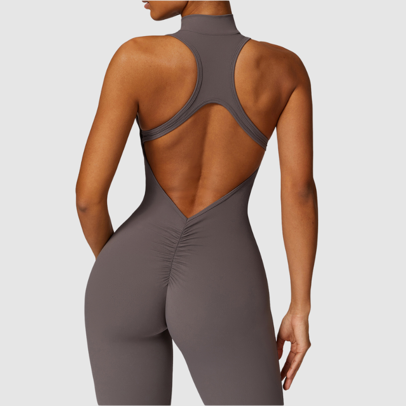 Kolsuz Yüksek Yakalı Bodysuit