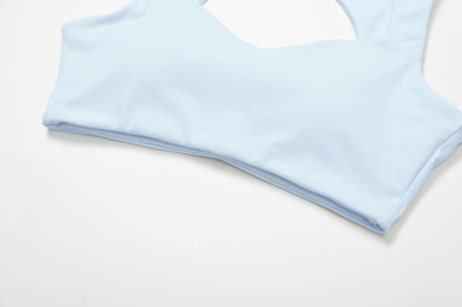 Ruffle Spor Bra