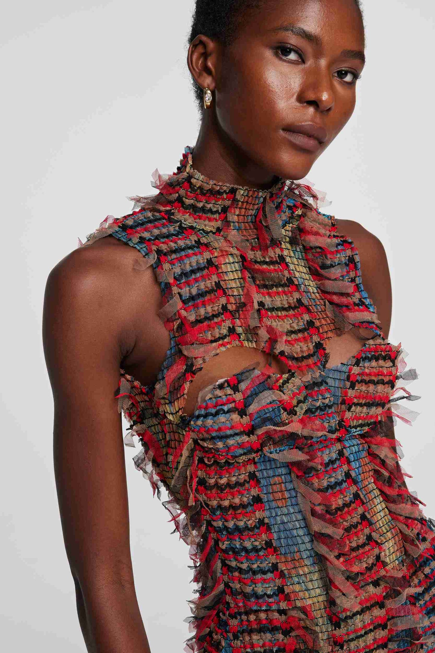 Adhara Patchwork Saçak Hollow Set