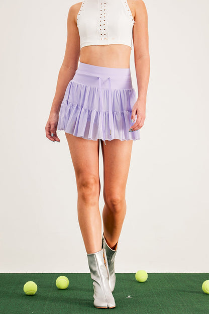 Baldovino Bodycon Ruch Etek Mor