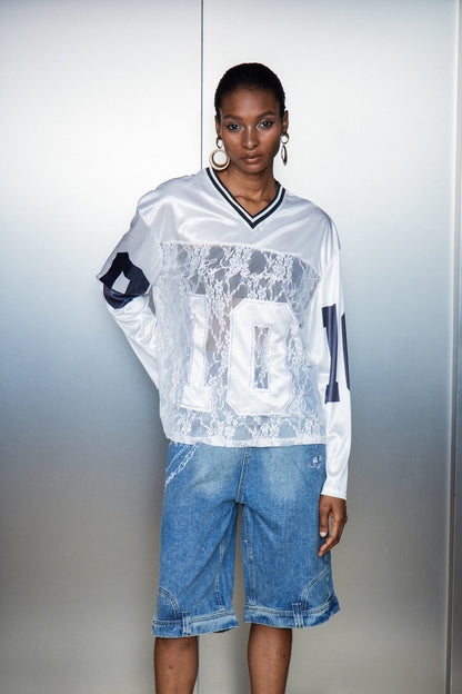 Cassius Dantel Saten Üst