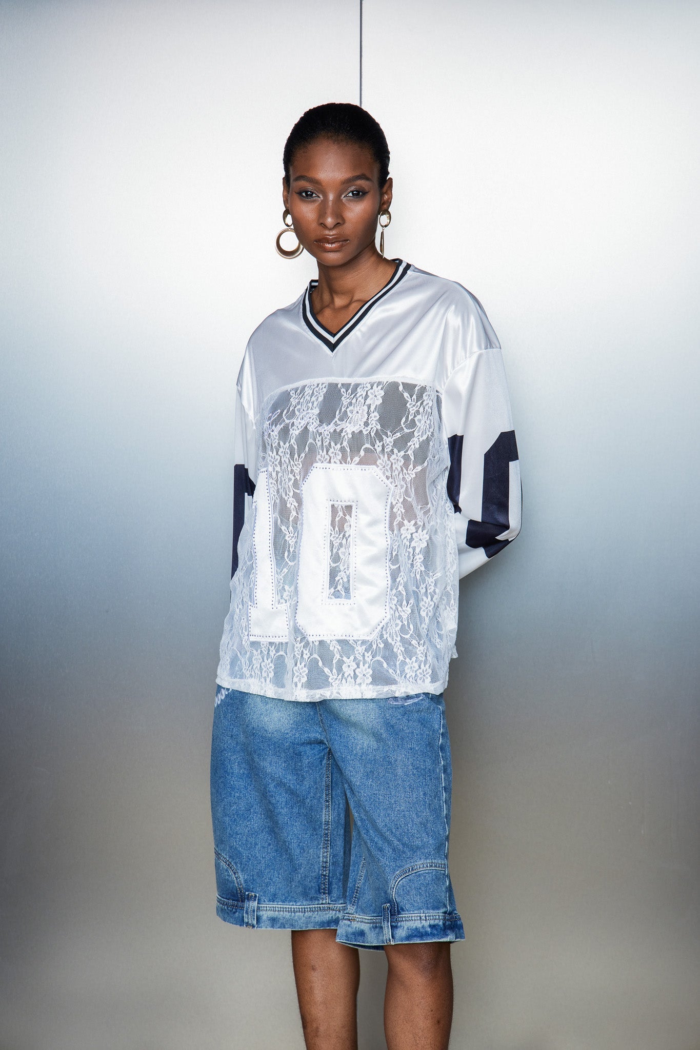 Cassius Dantel Saten Üst