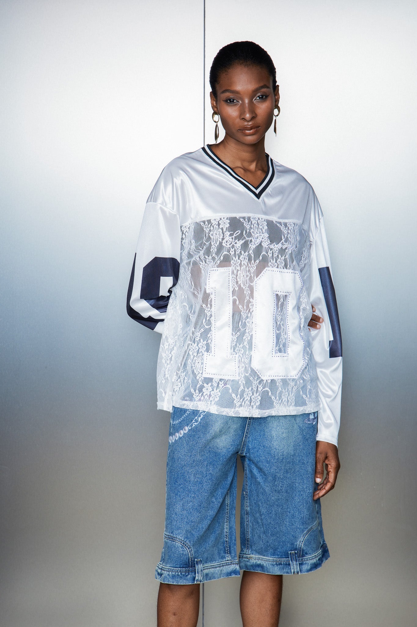 Cassius Dantel Saten Üst