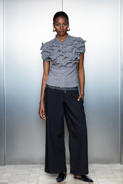 Catina Süslemeli Polo Üst