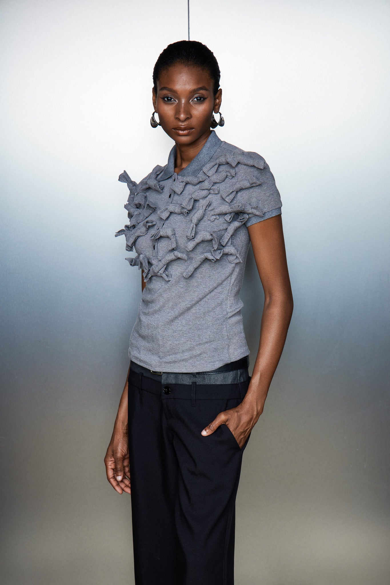 Catina Süslemeli Polo Üst