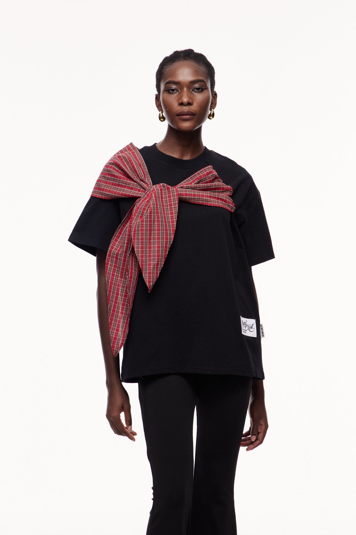 Cephalus Grid Bow Tişört