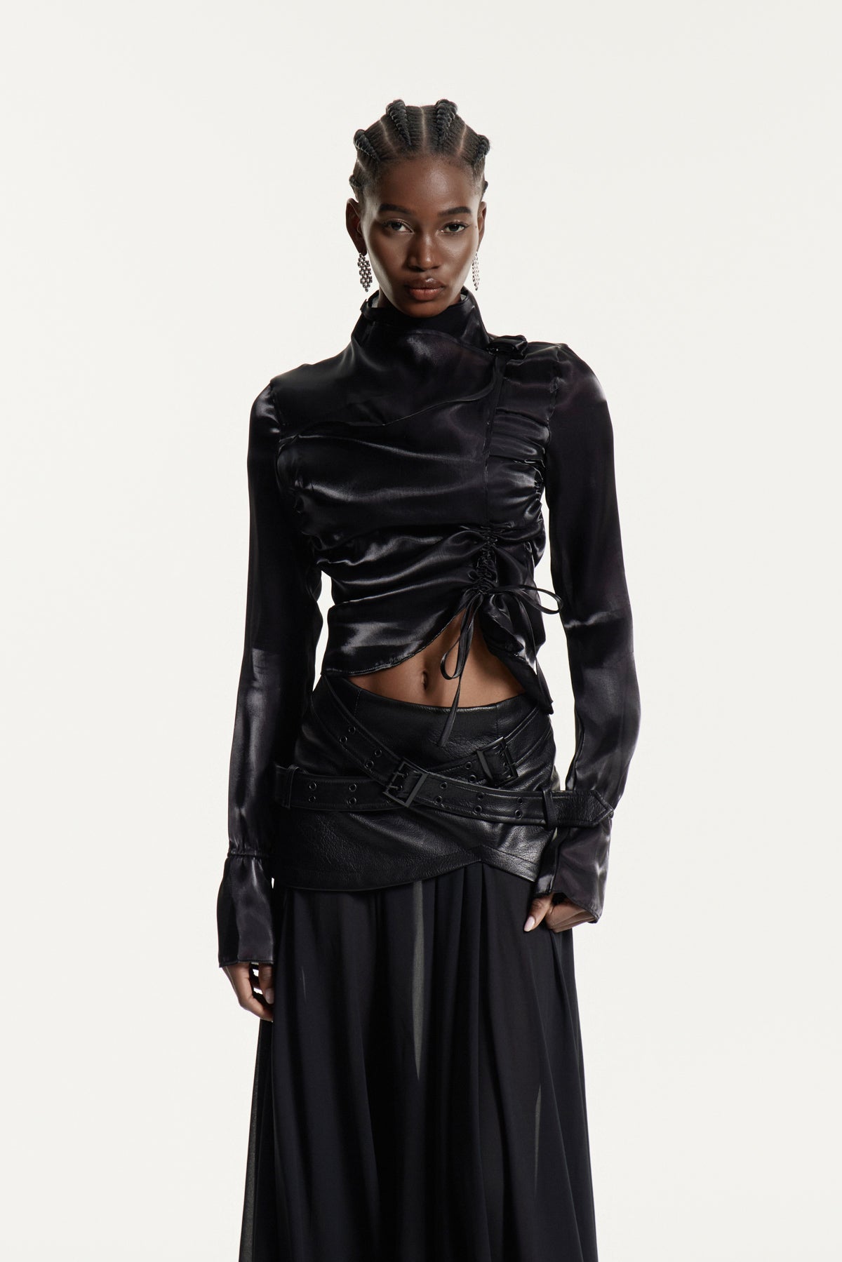 Christie Bağcıklı Asimetrik Üst