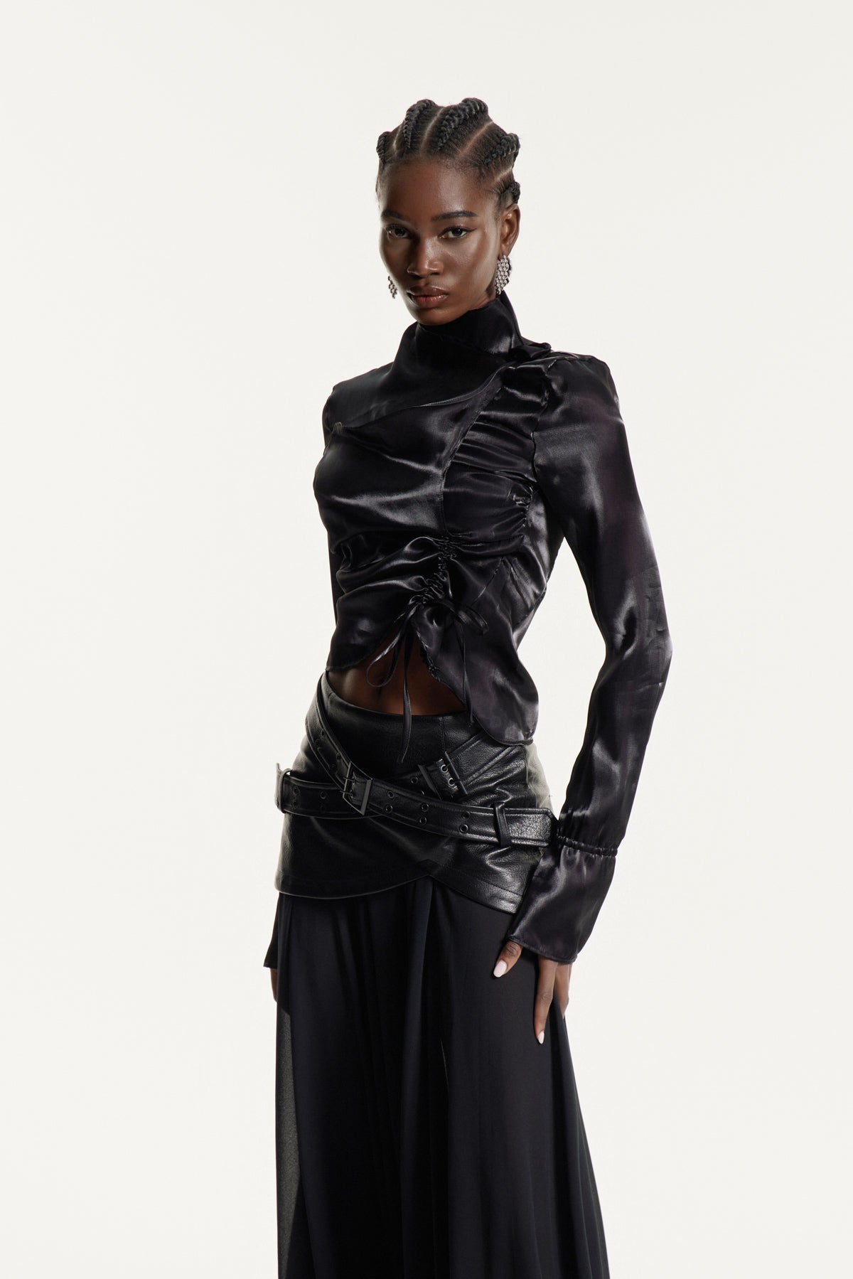 Christie Bağcıklı Asimetrik Üst