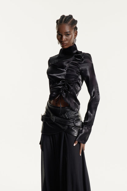 Christie Bağcıklı Asimetrik Üst