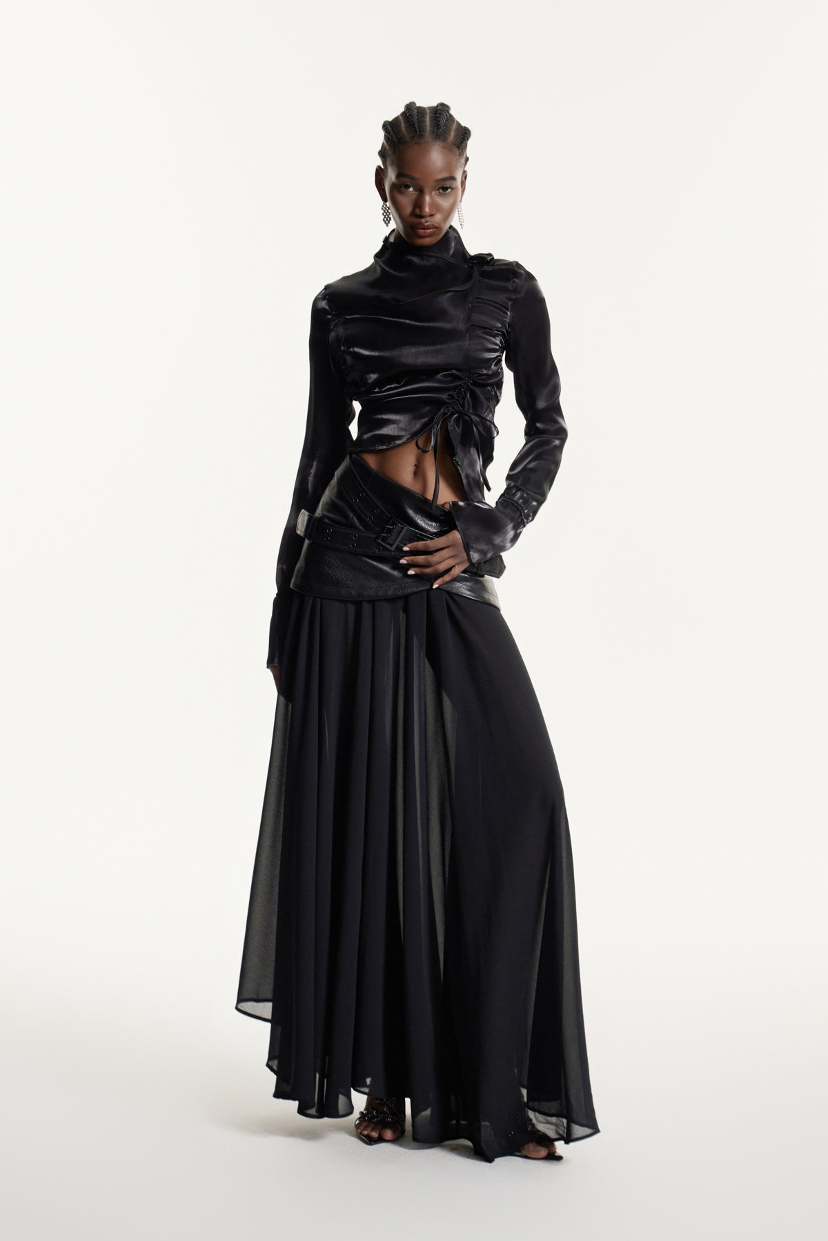 Christie Bağcıklı Asimetrik Üst