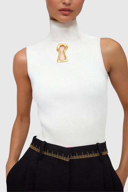 Cindi Kolsuz Örgü Üst