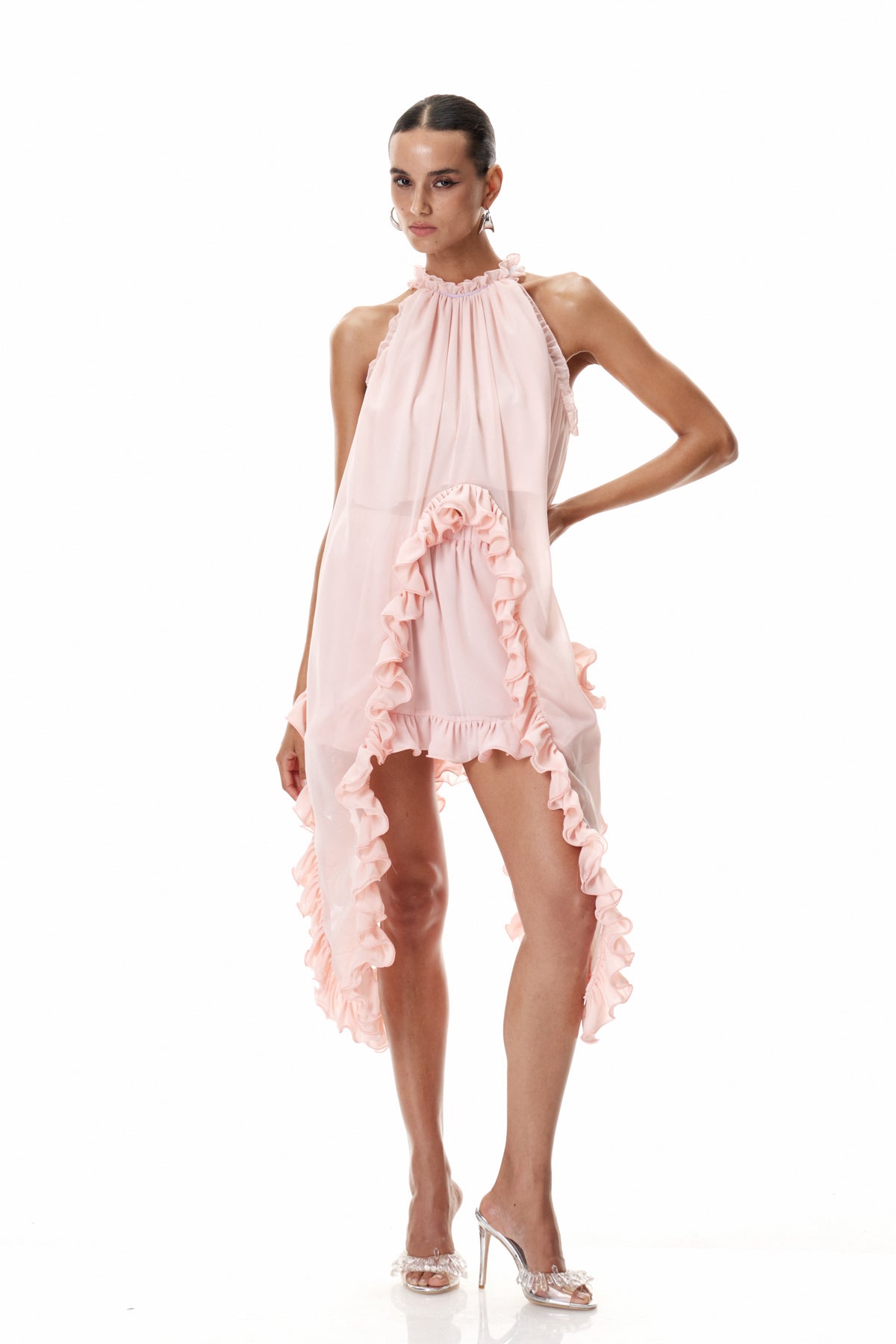 Cleone Kolsuz Volanlı Etek Takımı