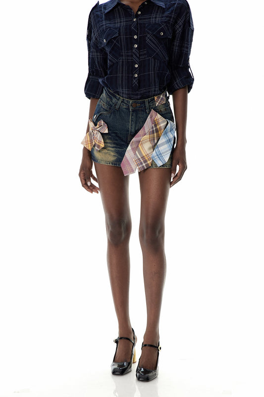 Crofton Deconstruct Izgara Kot Mini Etek