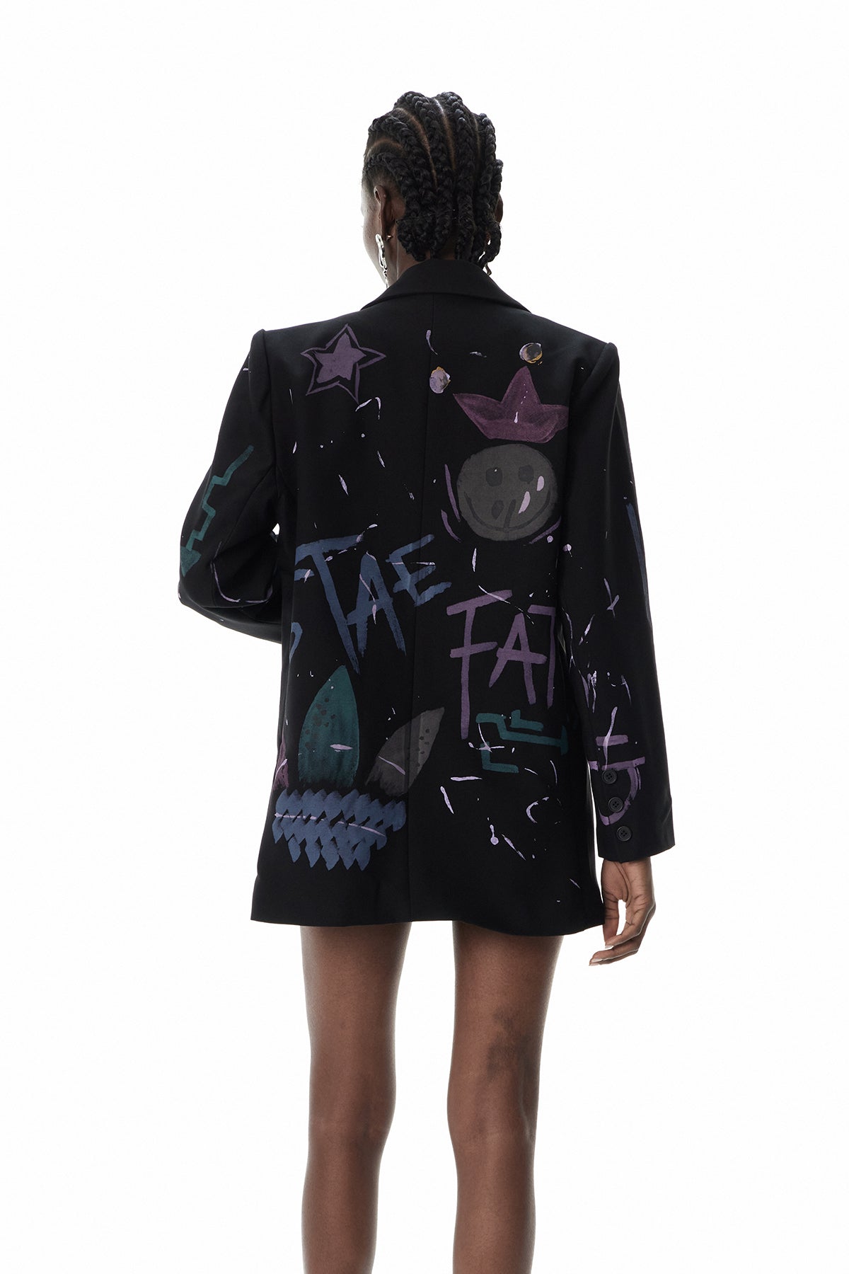 Custodia Baskılı Blazer