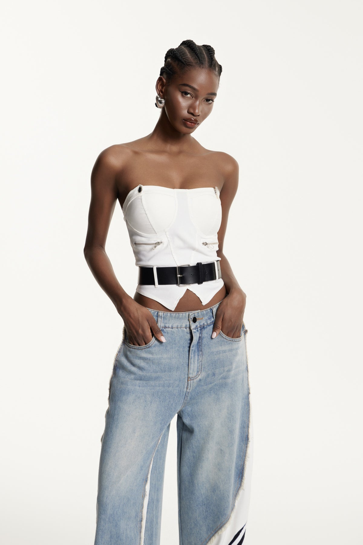 Edmondo Askısız Tokalı Üst