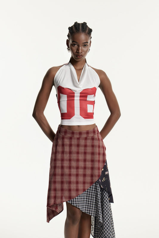 Edna Bağcıklı Sırtı Açık Üst