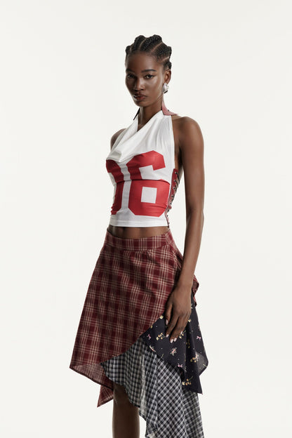 Edna Bağcıklı Sırtı Açık Üst